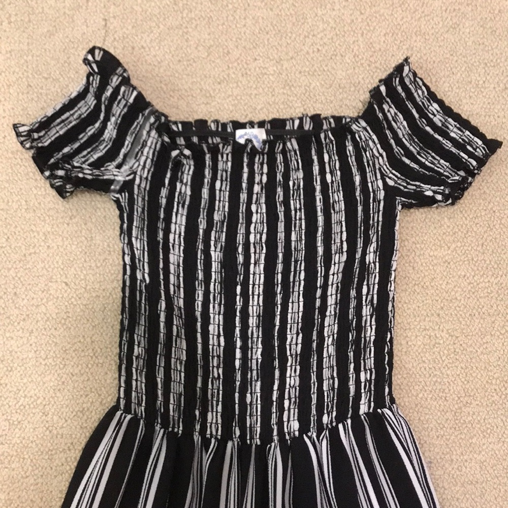 striped jumpsuit